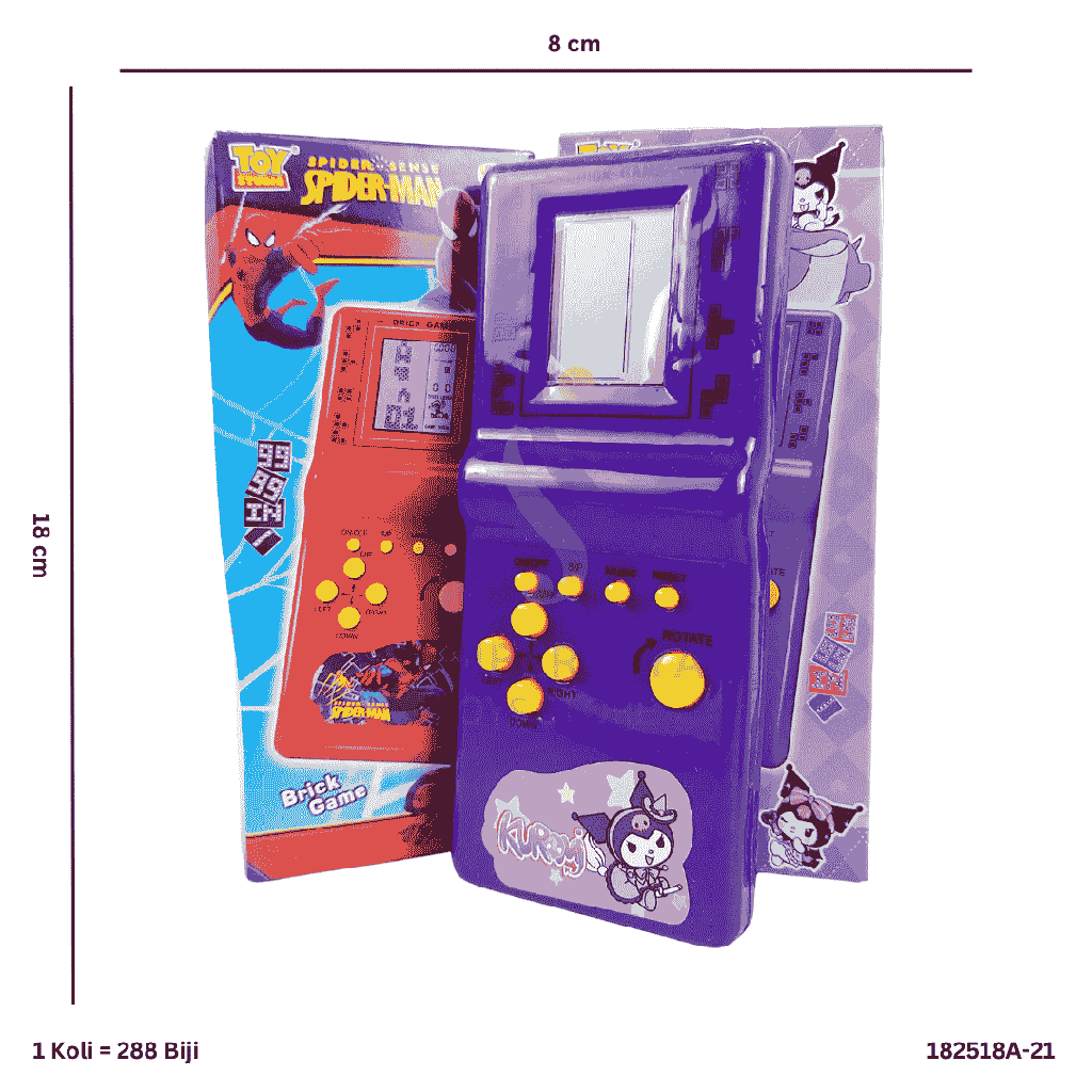 TETRIS GAME 4ASST 518A-21