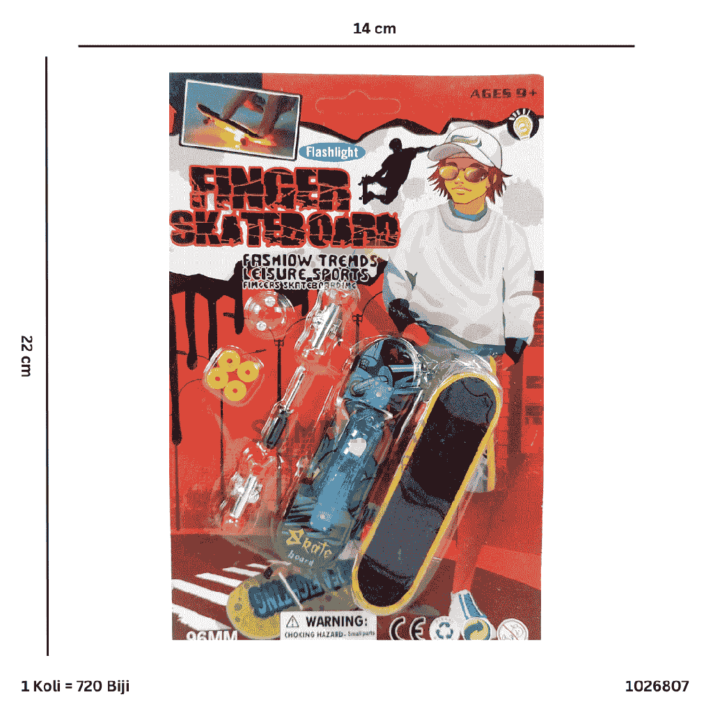 FINGER SKATE BOARD 6807