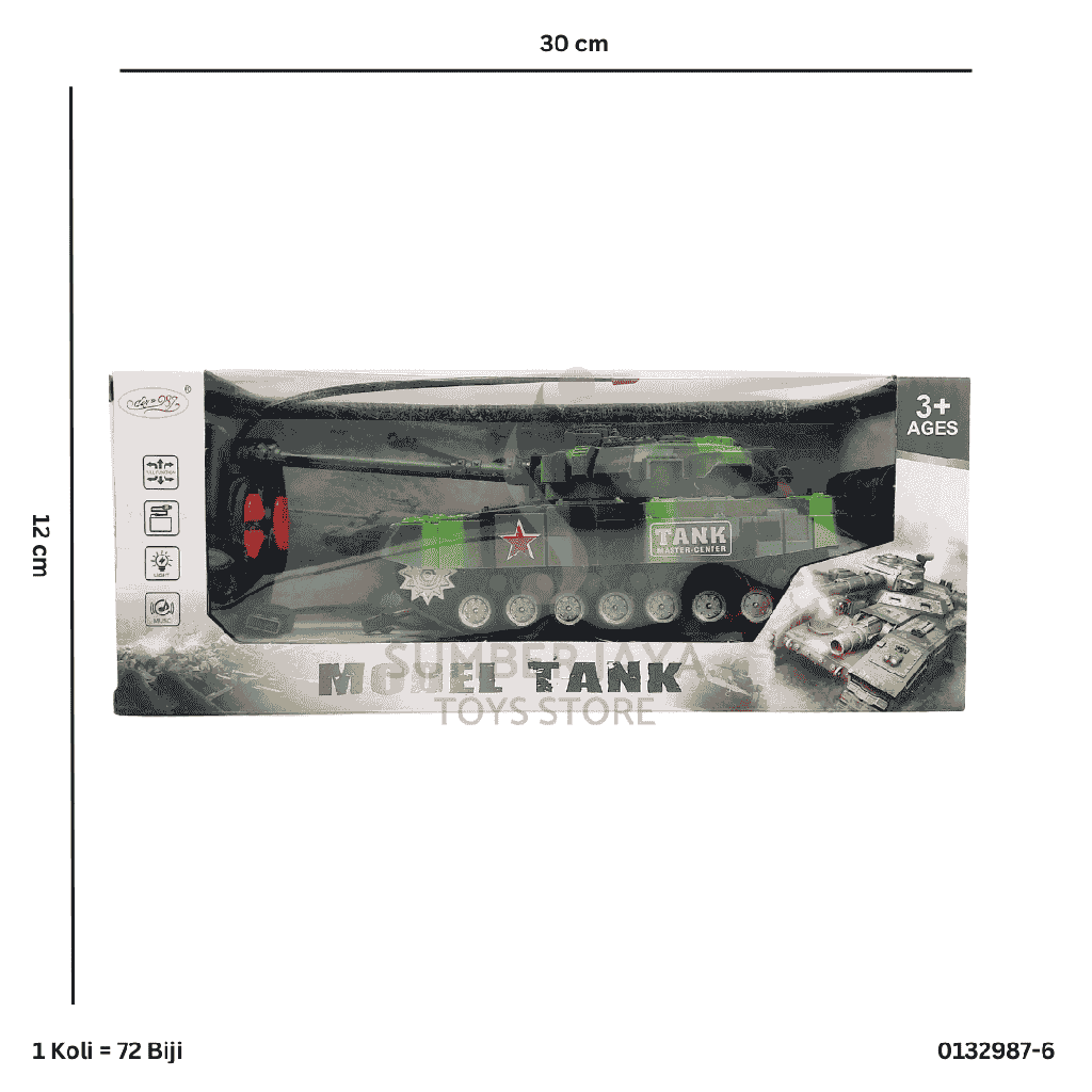 R/C MODEL TANK 987-6