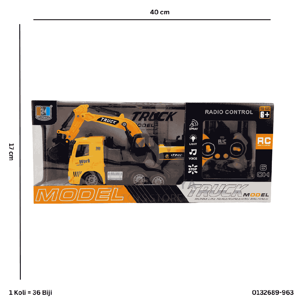 R/C TRUCK MODEL 689-963