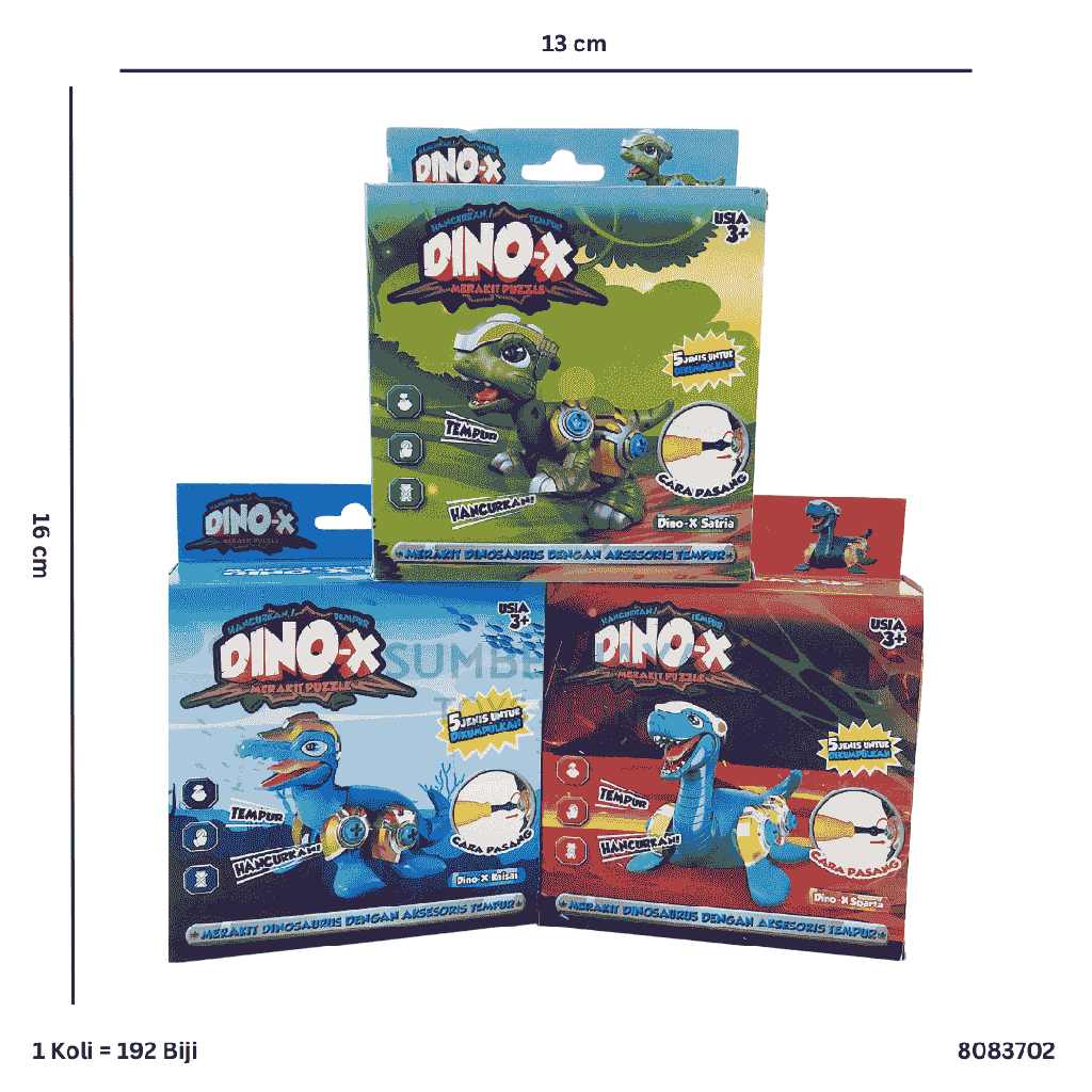 DINO X-DRAGON PUZZLE ASST VR702
