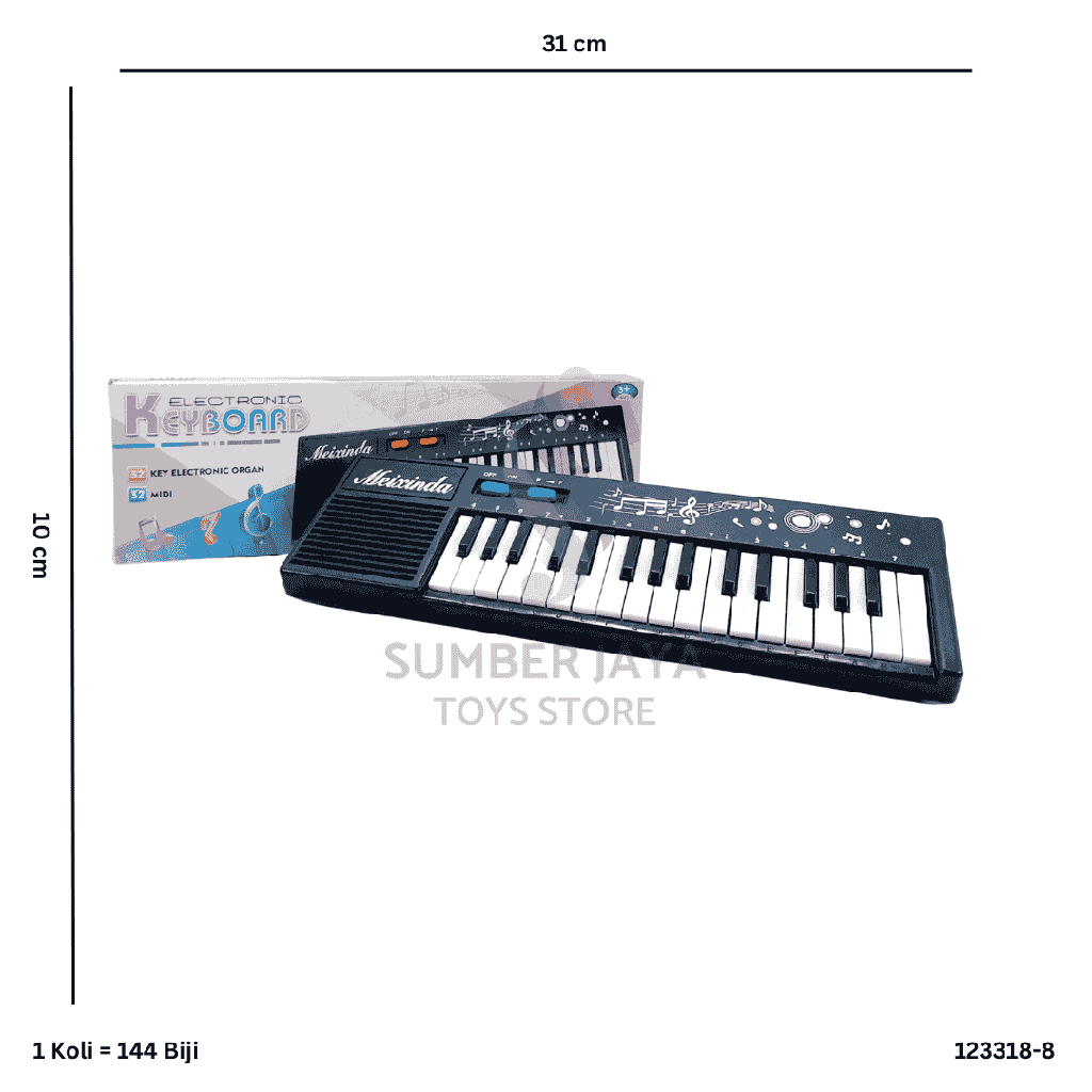 B/O ORGAN 32 KEYS 318-8