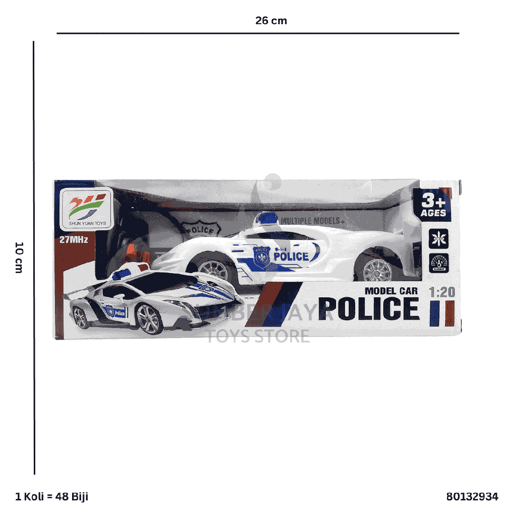 R/C 4FC POLICE CAR 934