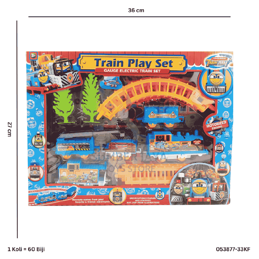 TRAIN PLAYSET THOMAS 877-33KF