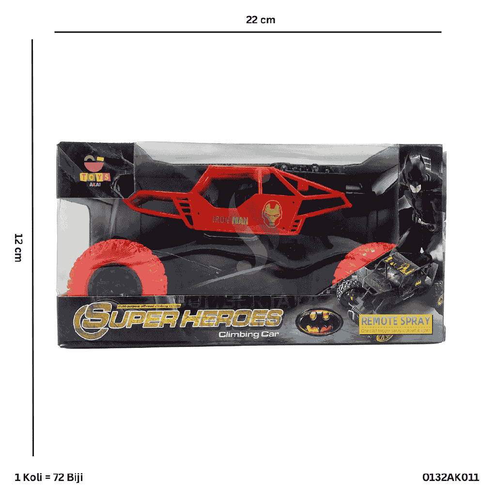 R/C FOUR WAY CAR W/ SPRAY AK011