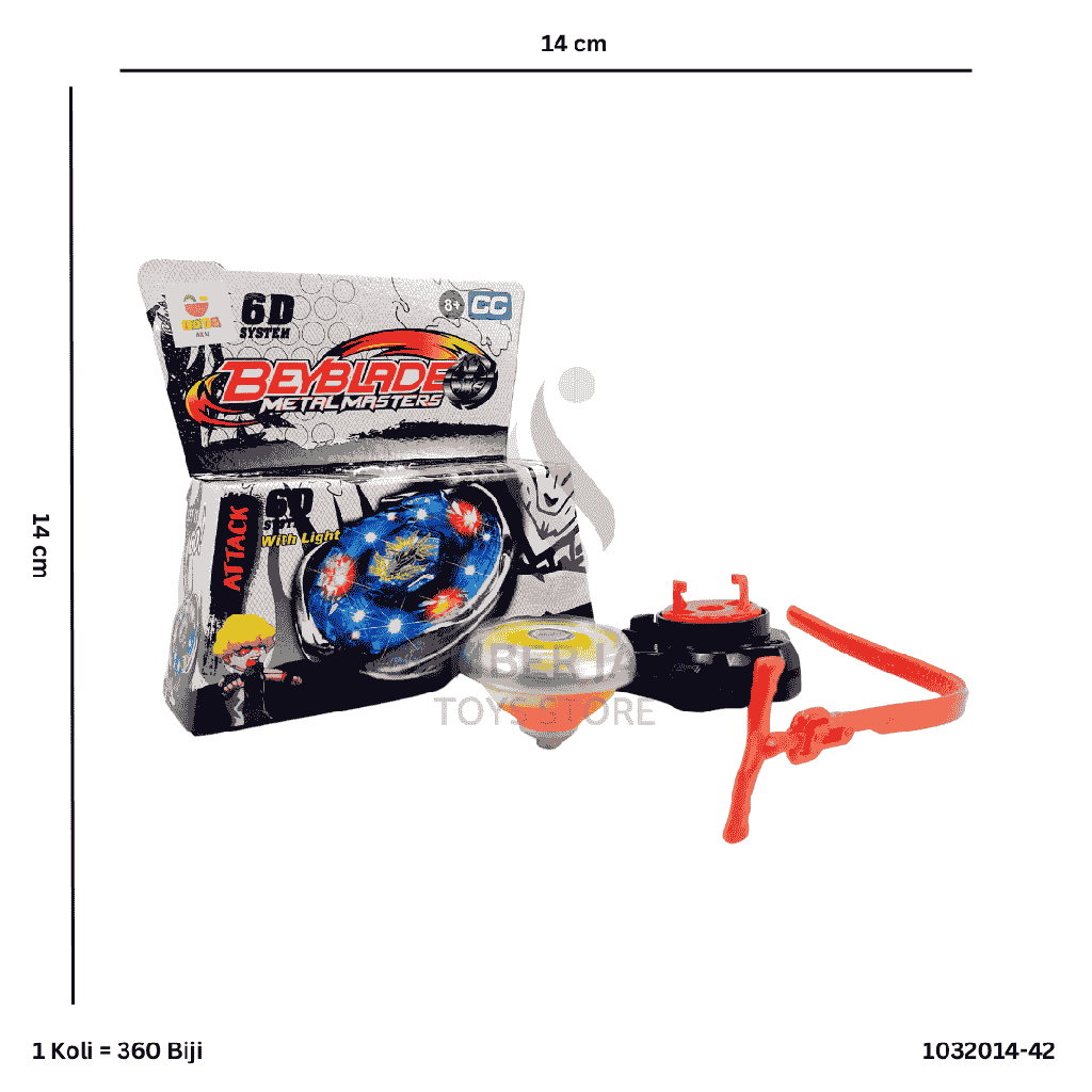 5CM ALLOY BAYBLADE 2014-42