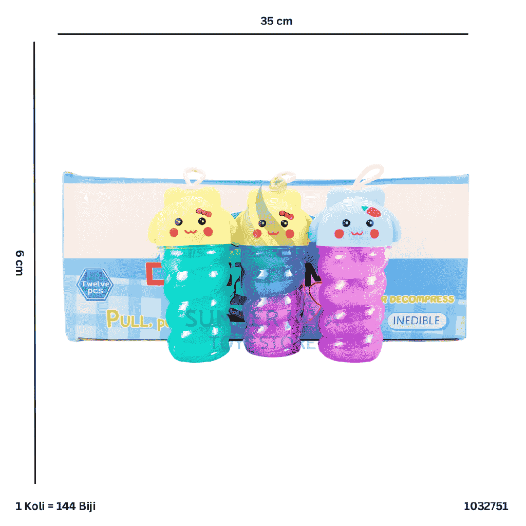 SLIME GLITER SANRIO 2751