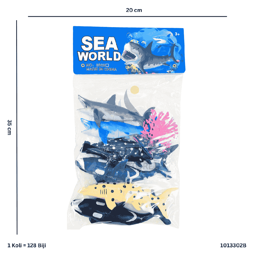 SEA WORLD ANIMAL 3302B