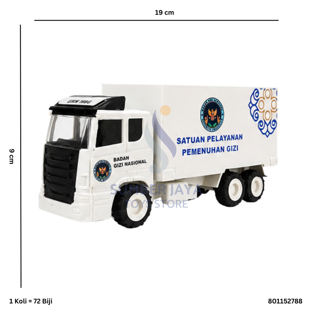 TRUCK SCANIA BOX MBG KTG ST 2788