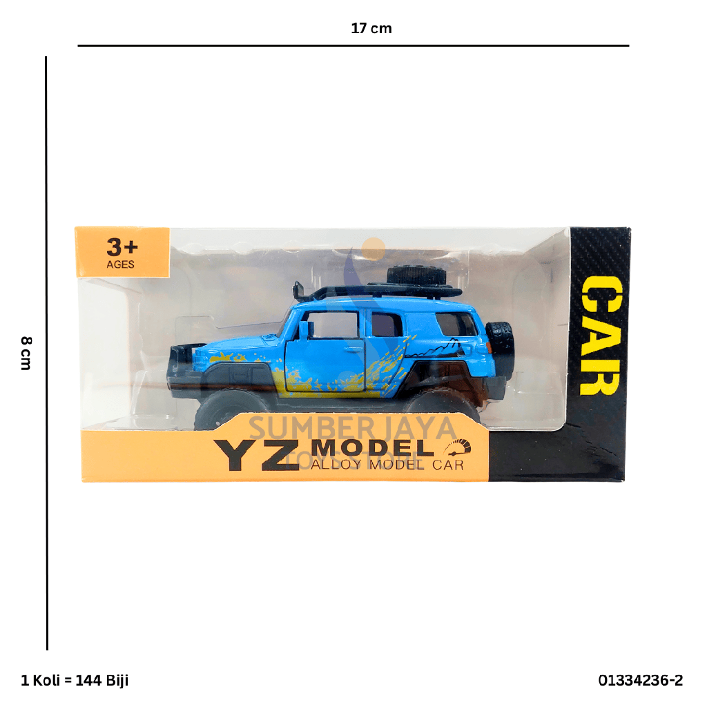 DIECAST YZ MODEL CAR 4236-2