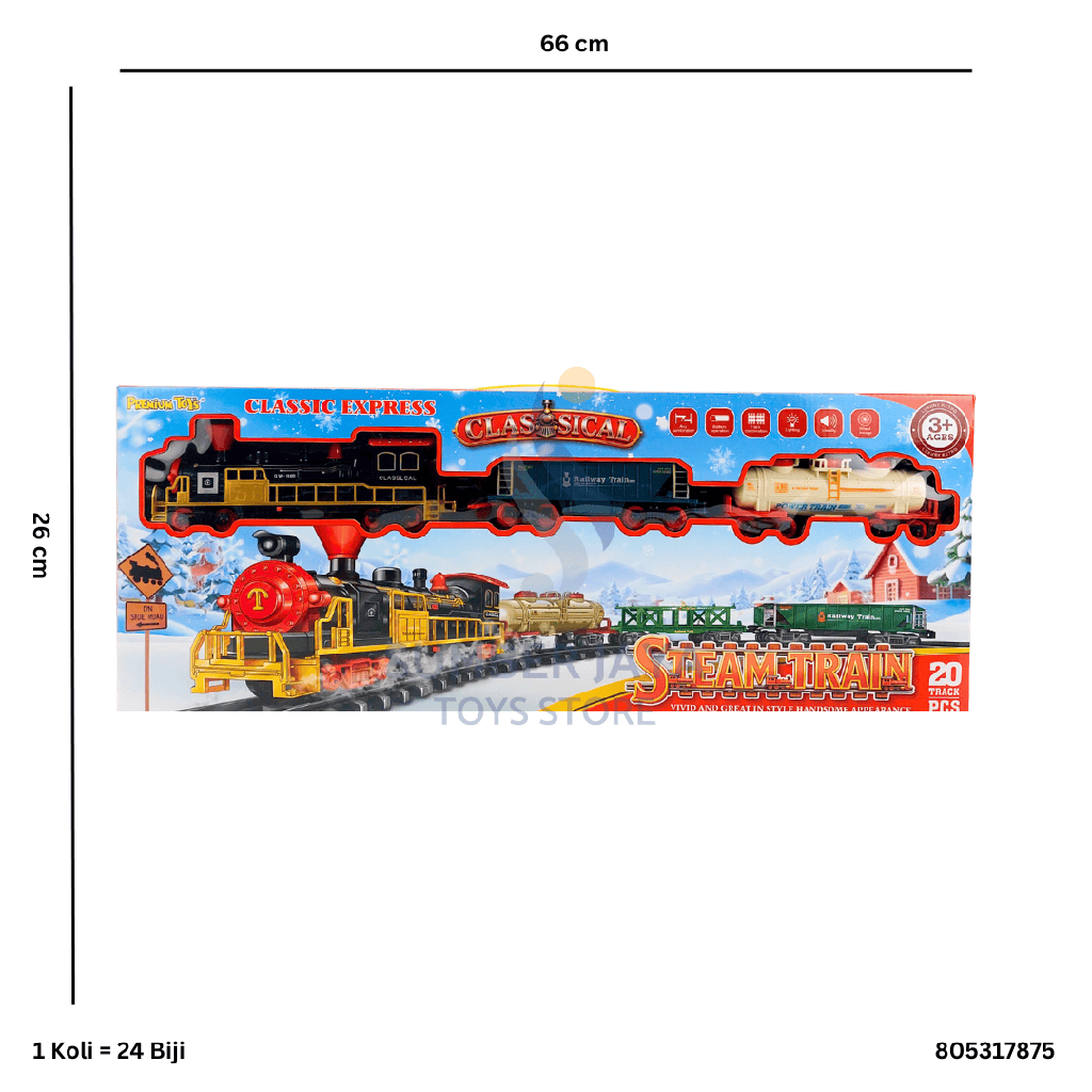 STEAM TRAIN CLASSIC 17875