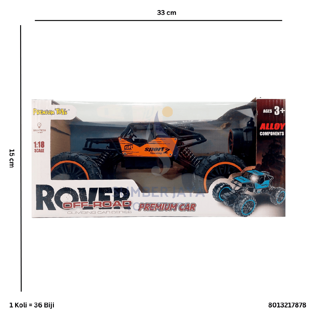 R/C ROVER ALLOY 17878