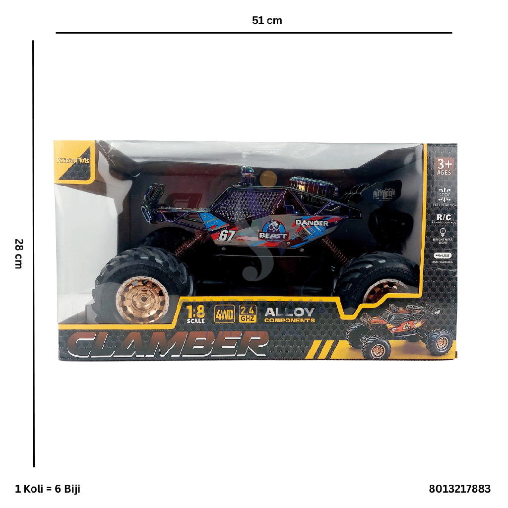R/C CLAMBER BEAST 17883