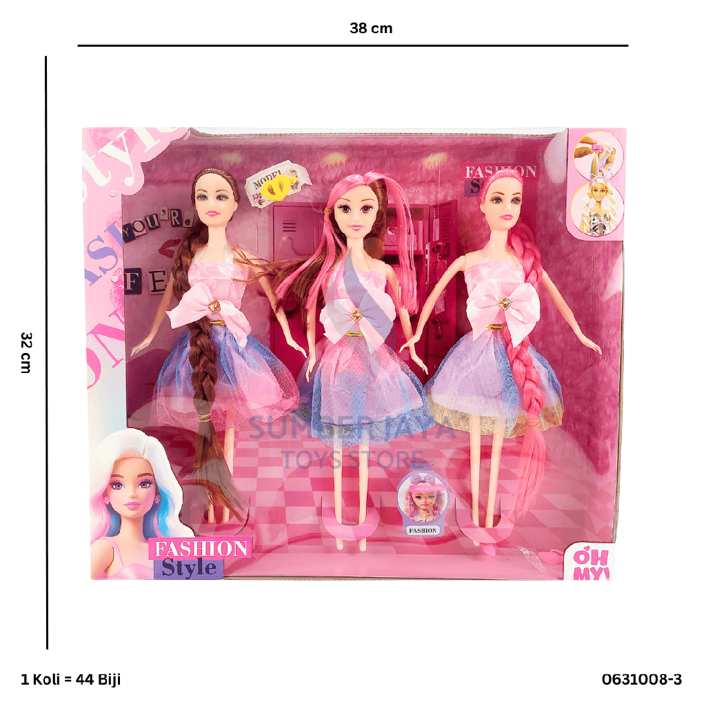 BNK SET KEMBAR TIGA 1008-3