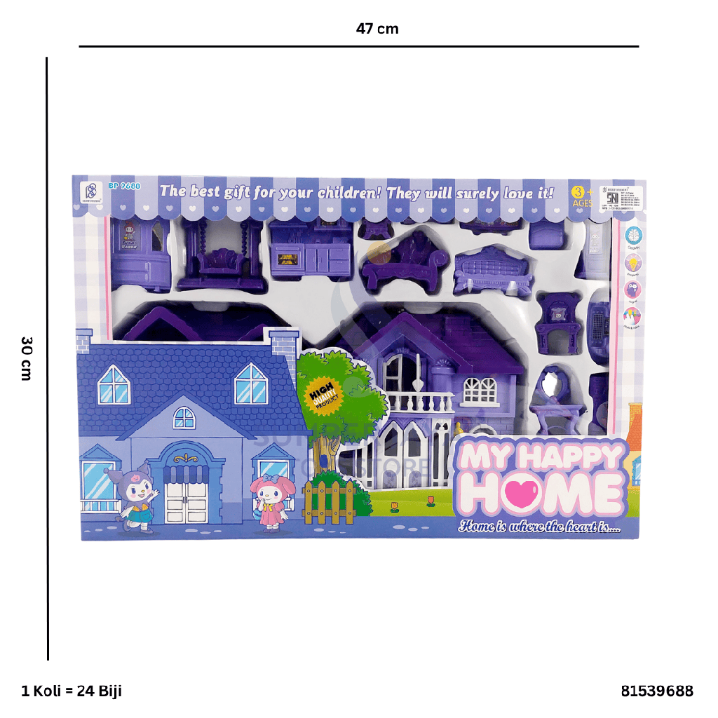MY HAPPY HOME FUNNY RABBIT 9688