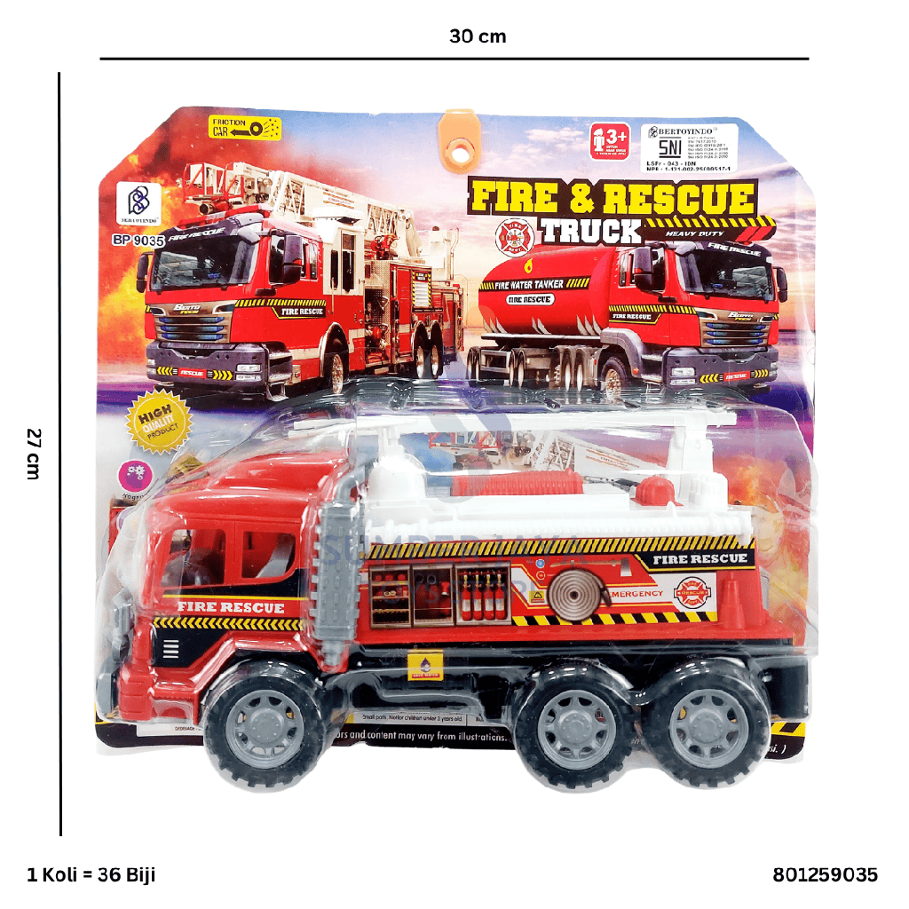 FIRE & RESCUE TRUCK 9035
