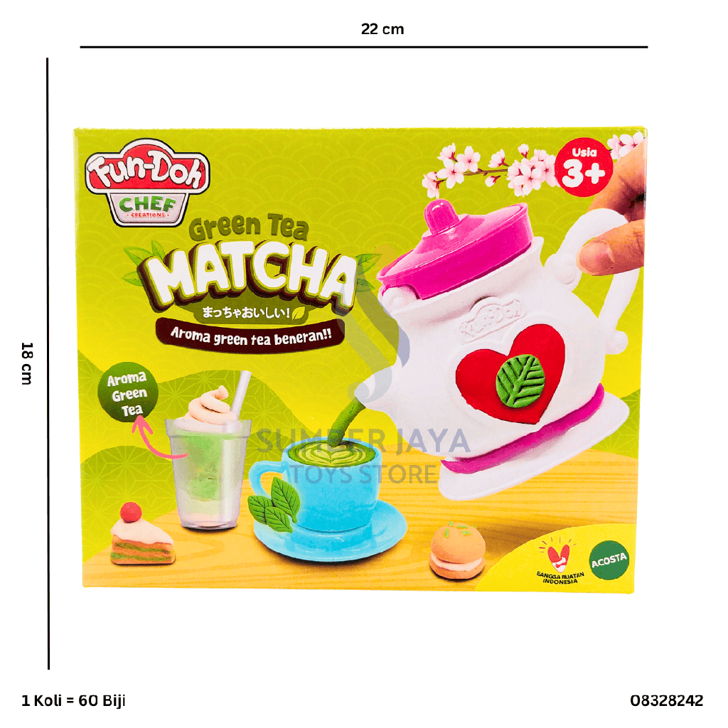 FUN-DOH GREENTEA MATCHA 28242