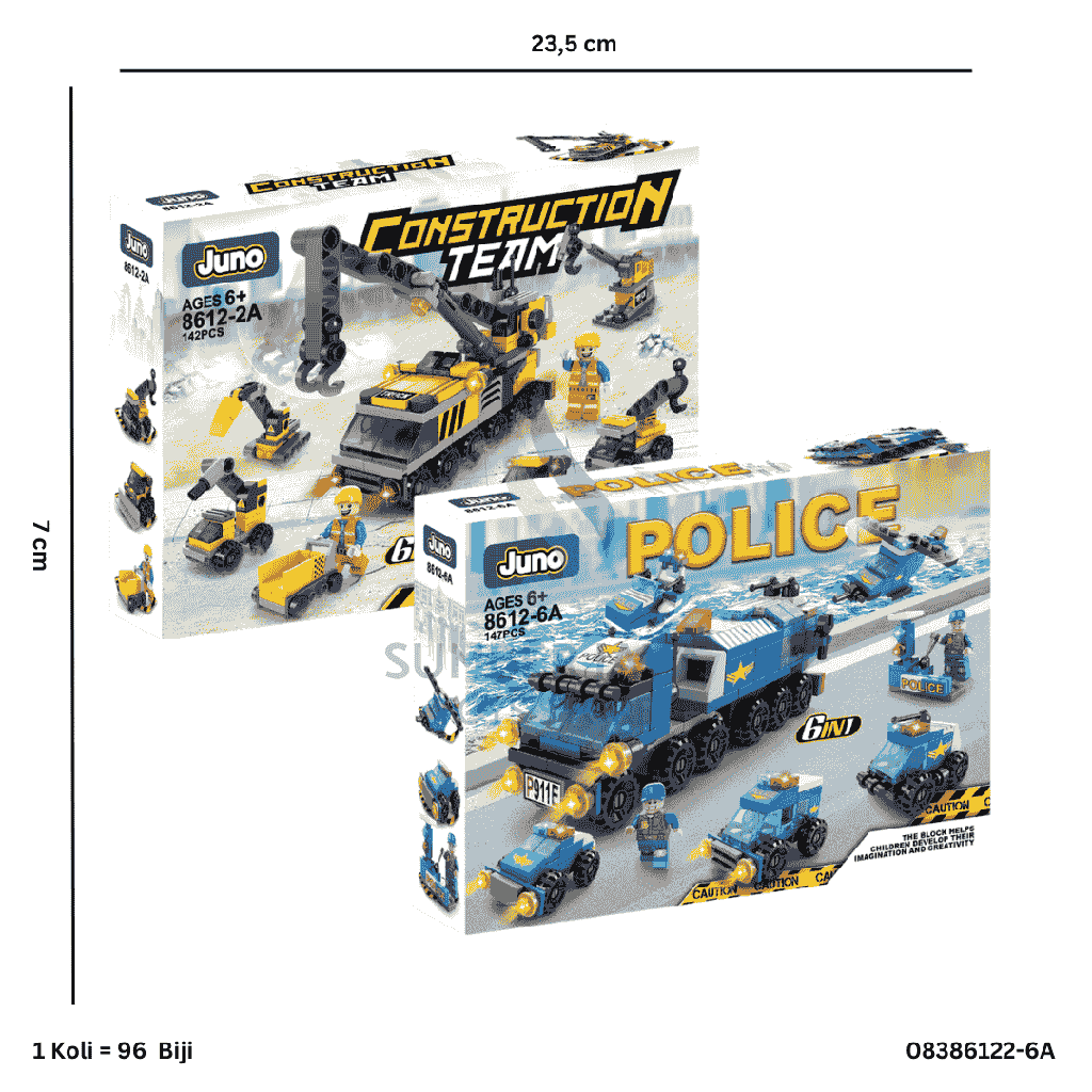 MIX BLOCK SERIES CONSTRUCTION 86122-6A