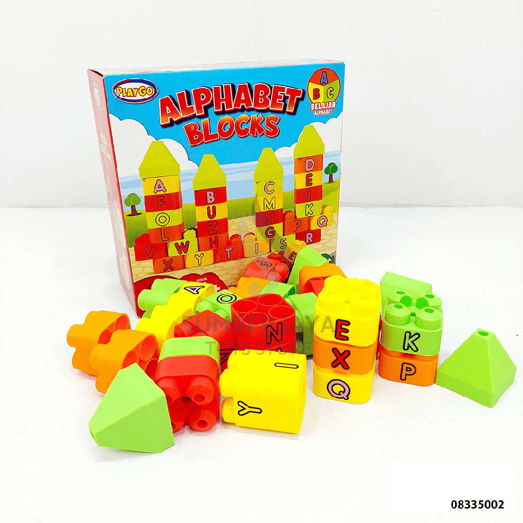 PLAYGO ALPHABET BLOCK 35002
