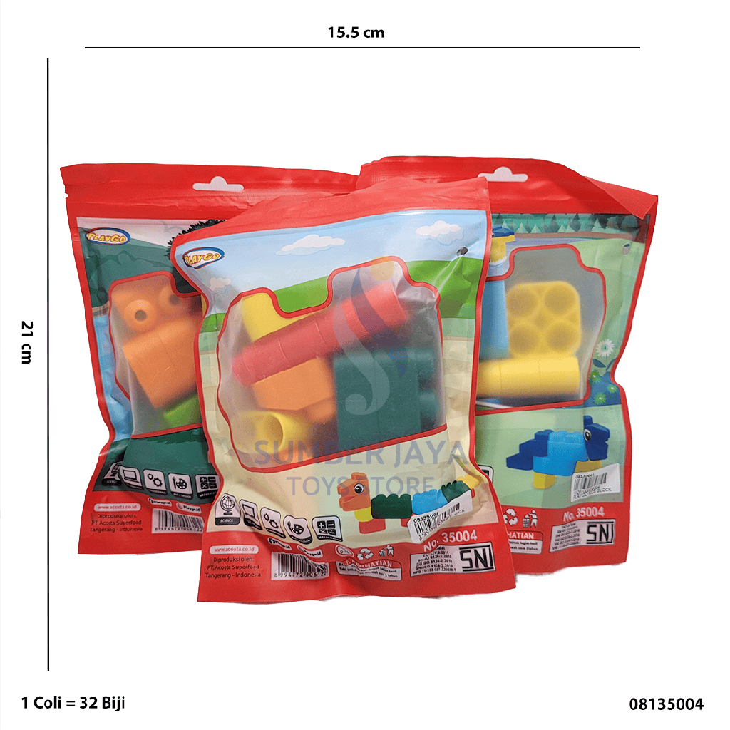 PLAYGO KIDS BLOCK 35004