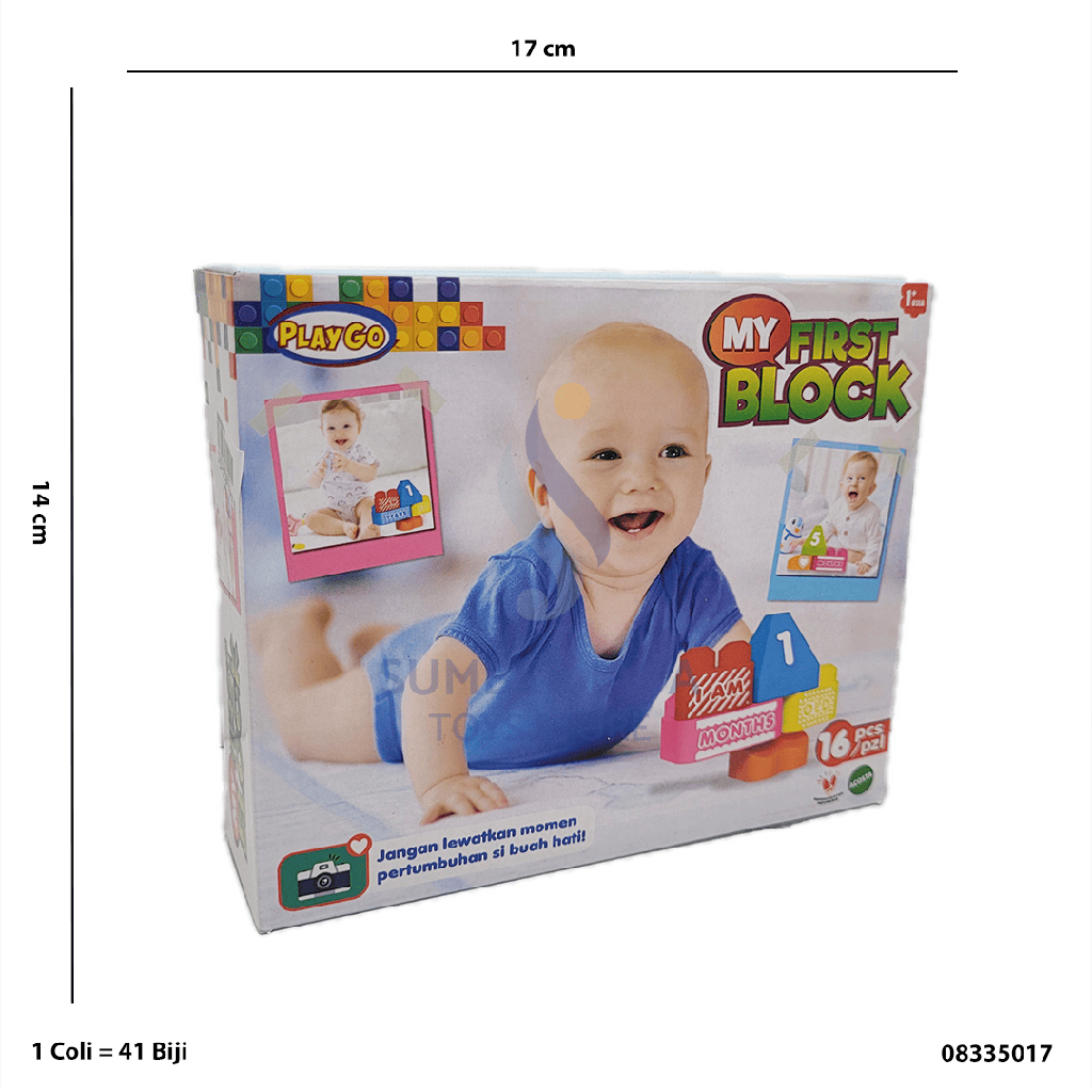 PLAYGO MY FIRST BLOCK 35017