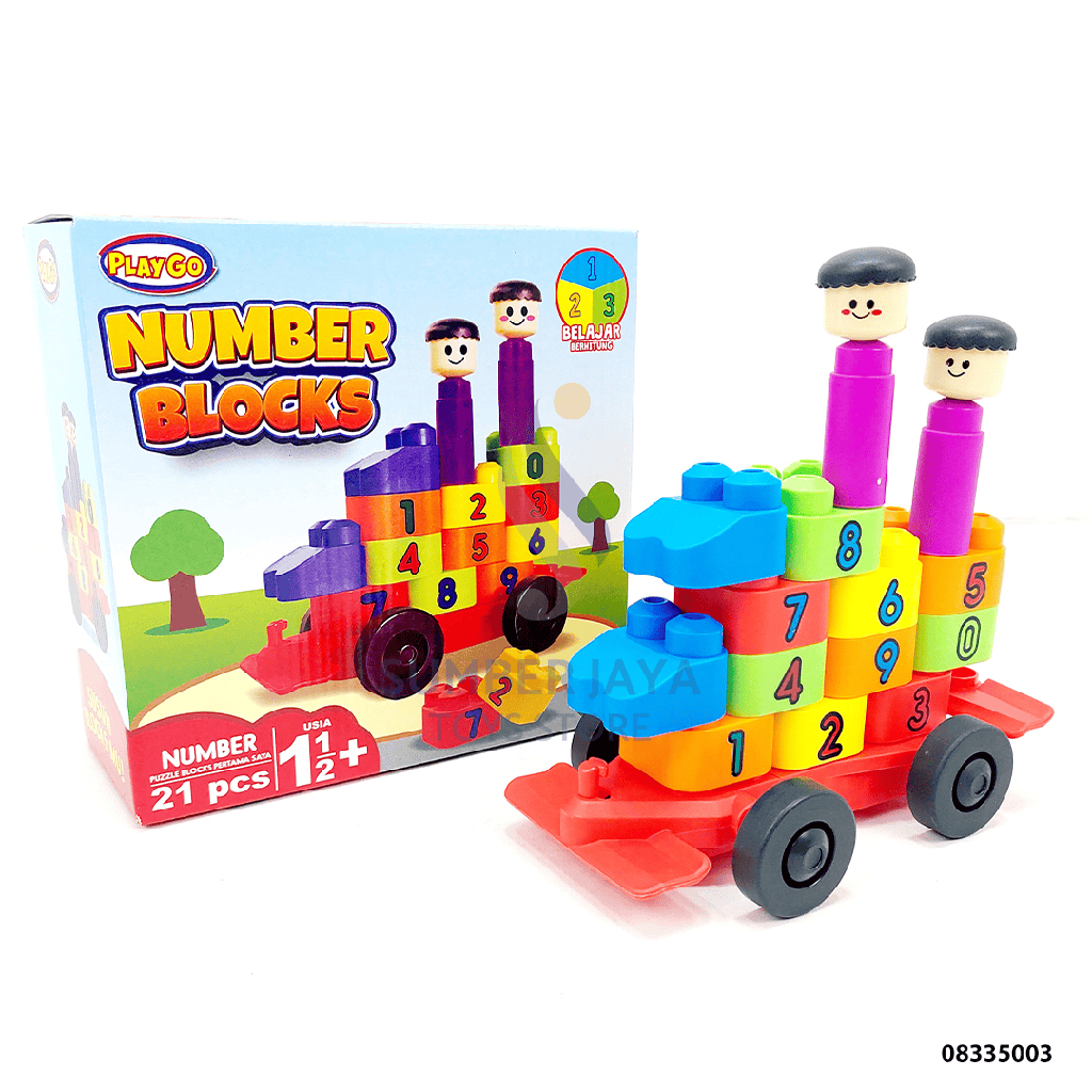 PLAYGO NUMBER BLOCK 35003