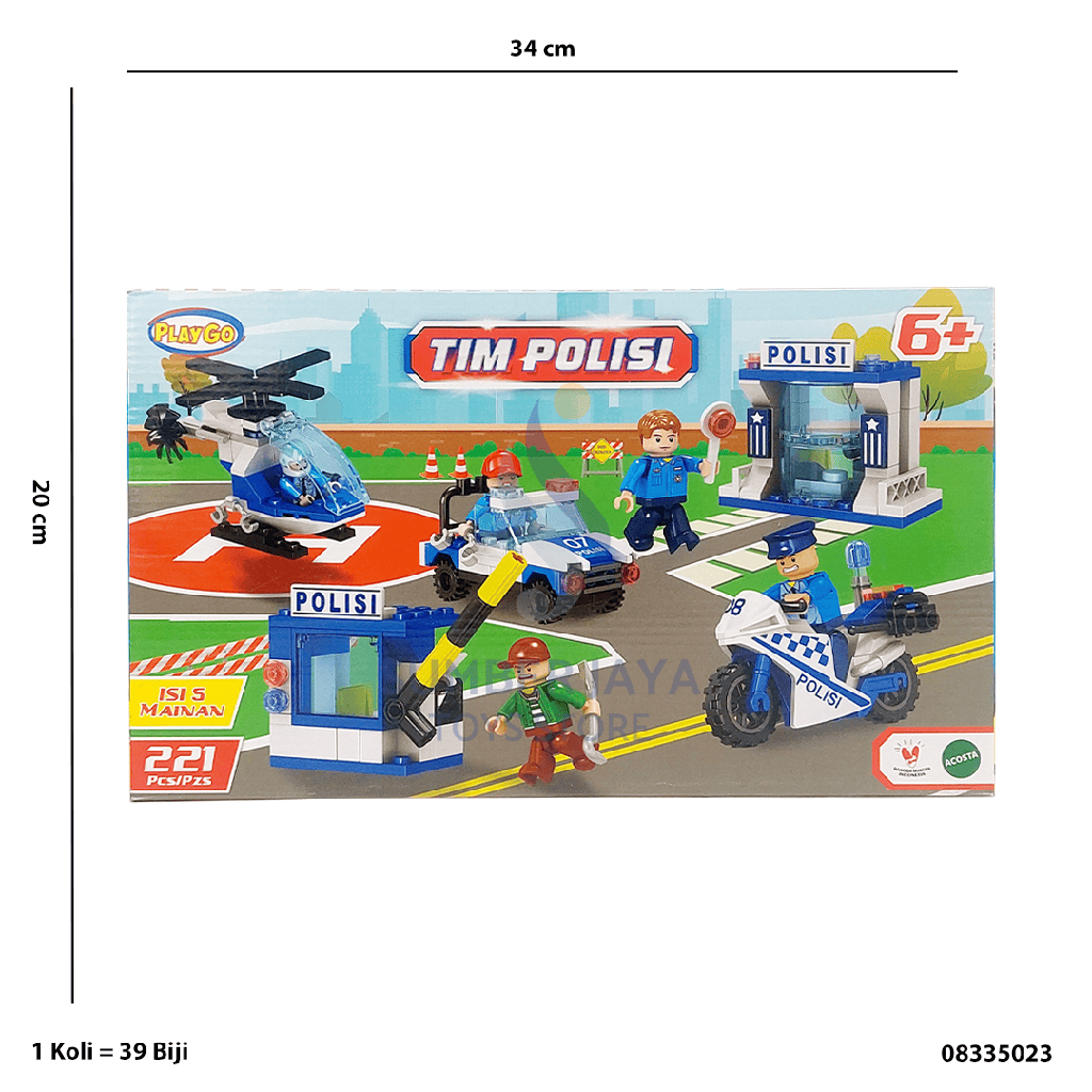 PLAYGO TIM POLISI 35023