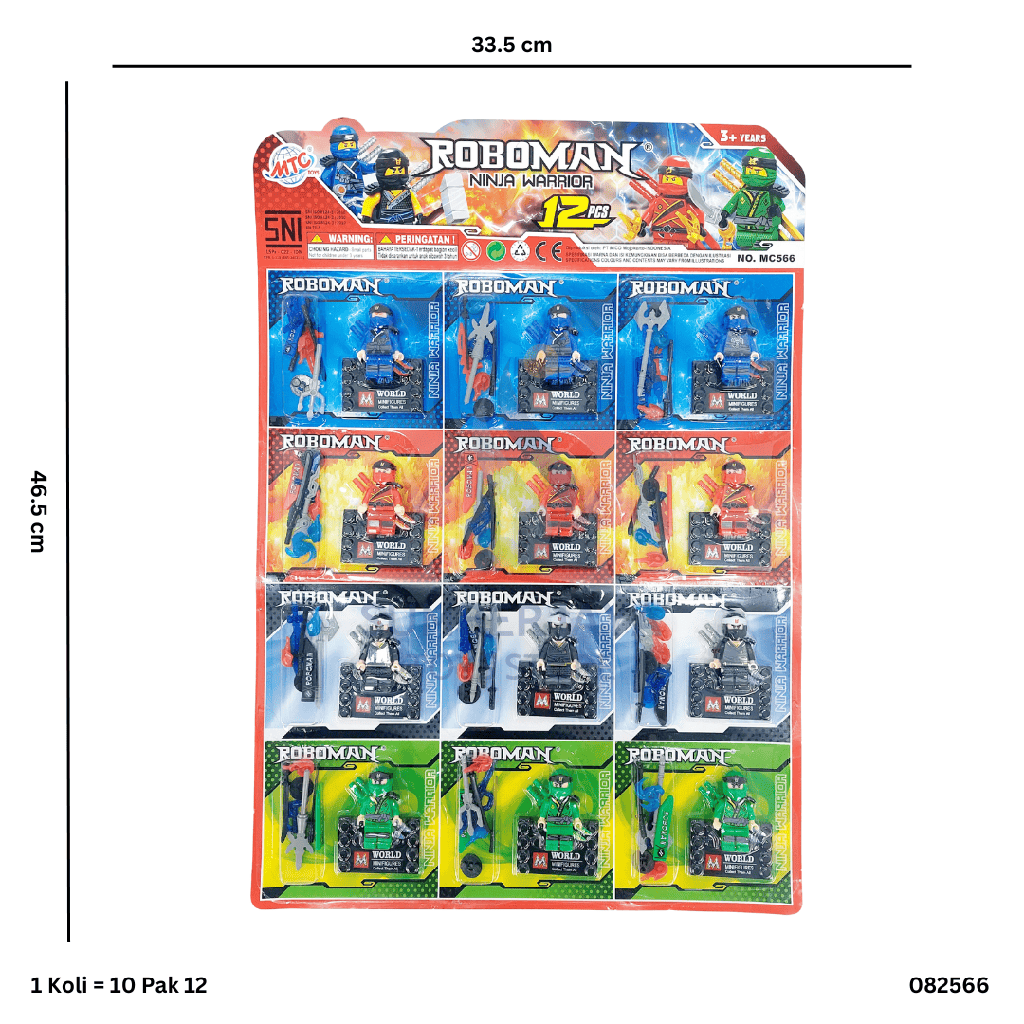 ROBOMAN BLOCK NINJA 566