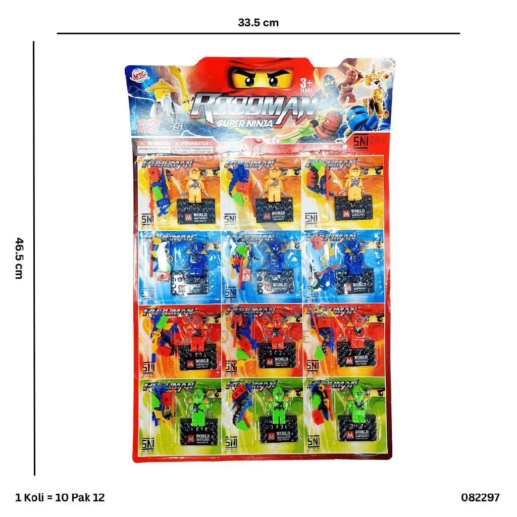 ROBOMAN BLOCK SUPER NINJAGO 297