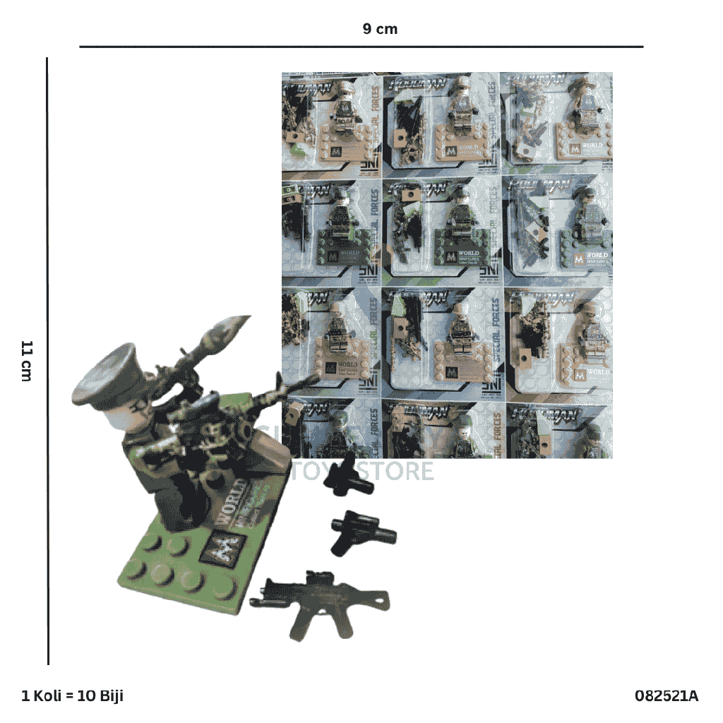 ROBOMAN BLOCK TENTARA 521A