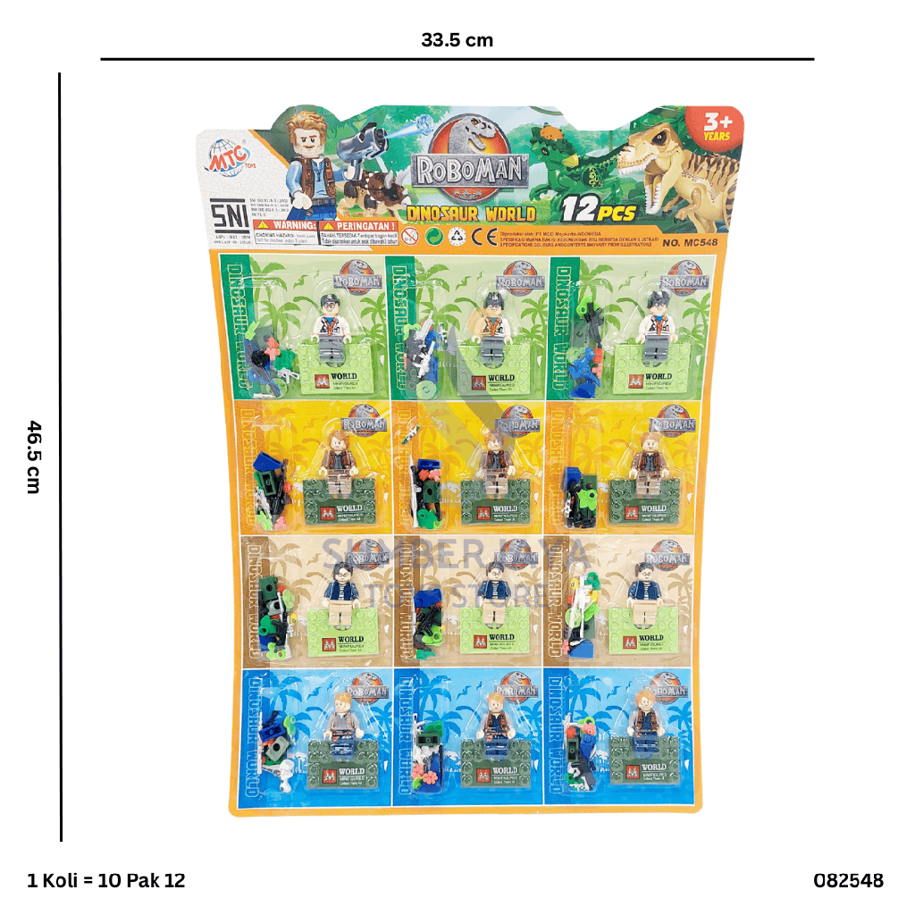ROBOMAN BLOCK TREX WORLD 548