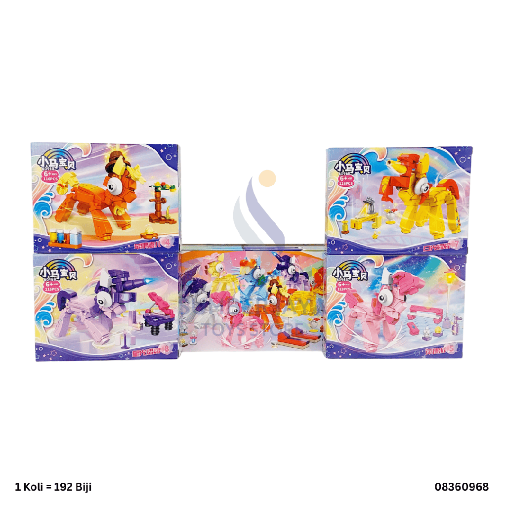 RPK LITTLE PONY FIGURE W/ STABLE HOUSE 60968