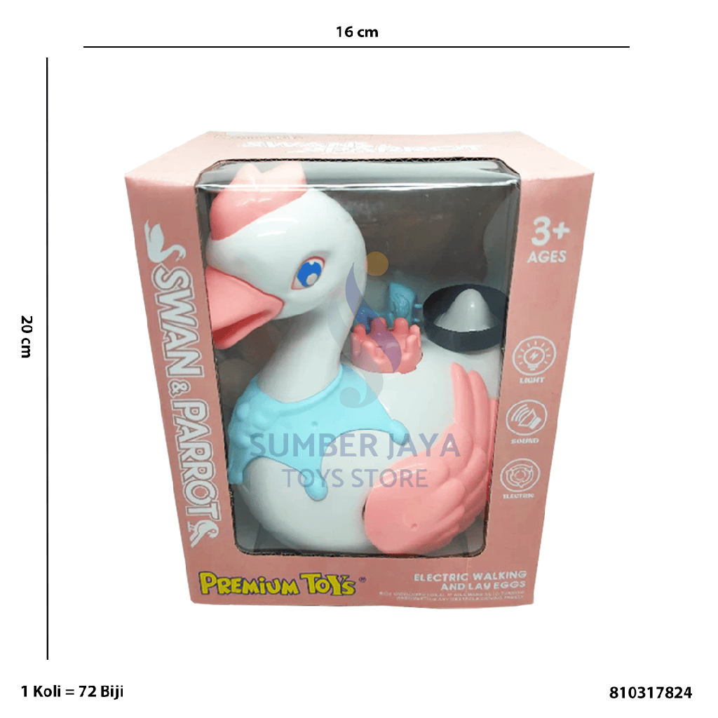 TOYS B/O ANIMAL CHICKEN 17824