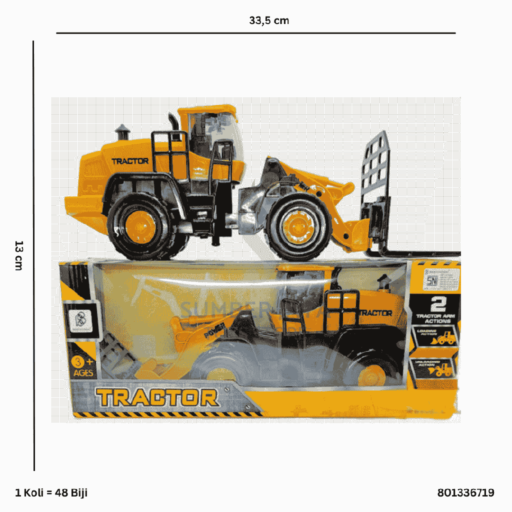 TRACTOR FORKLIT 6719
