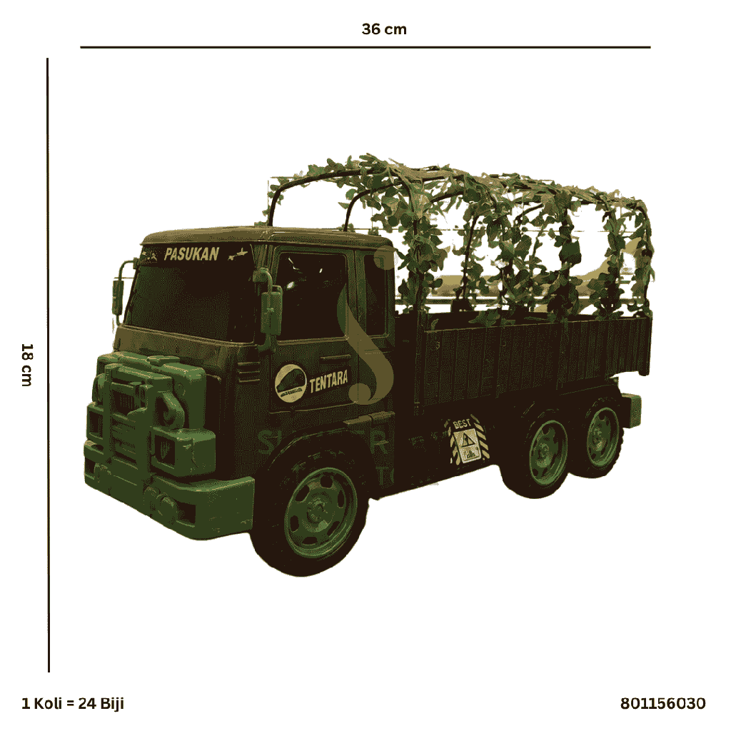TRUCK ARMY RUMPUT 6030