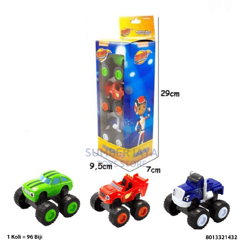 TRUCK BLAZE 3PCS 2143-2
