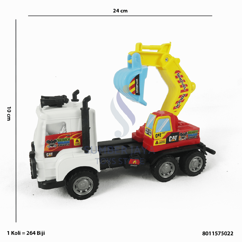 TRUCK CONSTRUCT BACKHOE 75022