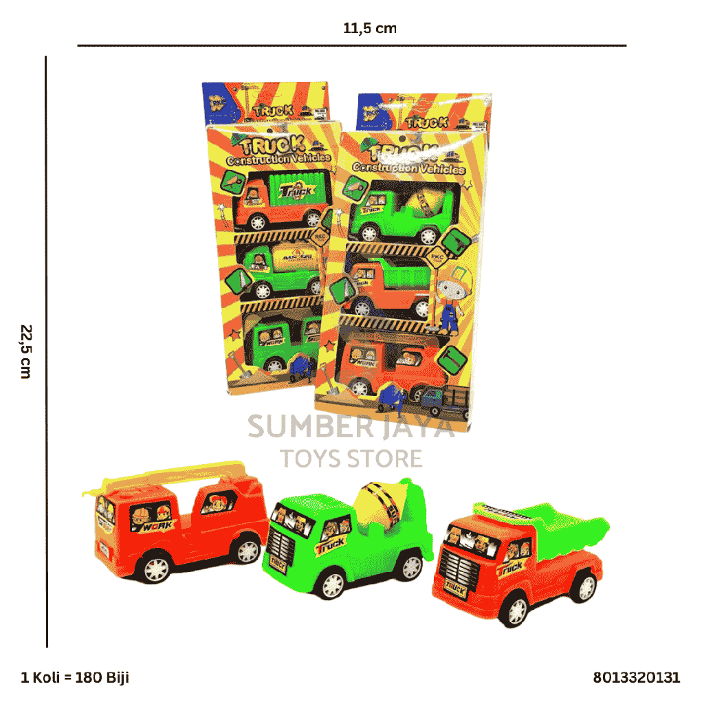 TRUCK CONSTRUCTION 3PCS 2013-1