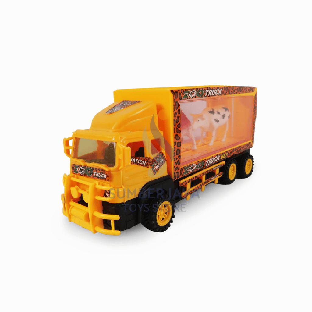 TRUCK CONTAINER + 2 HEWAN 8039