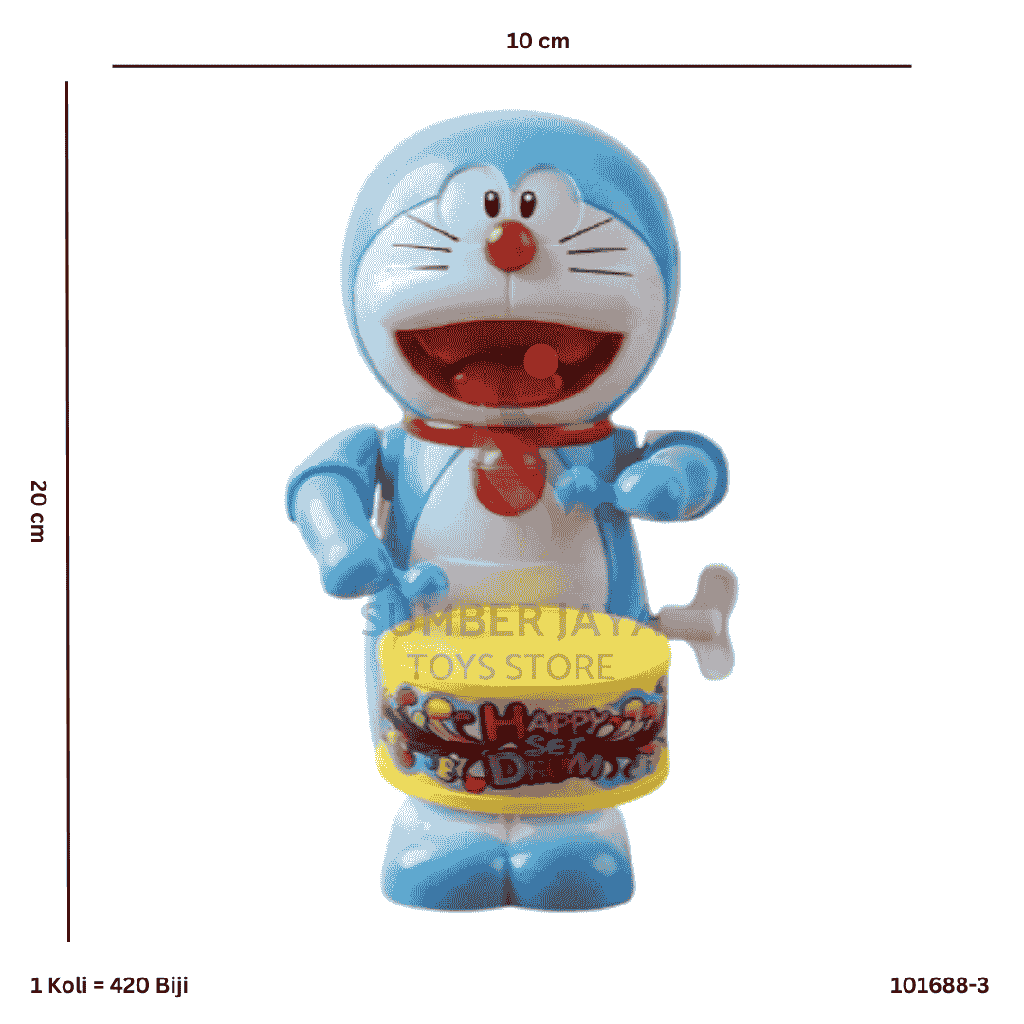 DORAEMON DRUM KTG 688-3