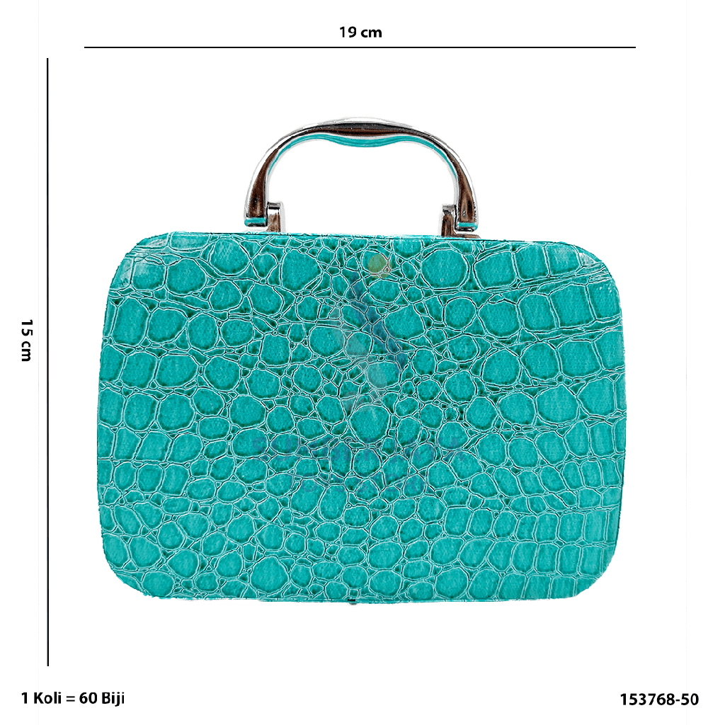 PORTABLE LEATHER STORAGE BAG MAKE UP 768-50