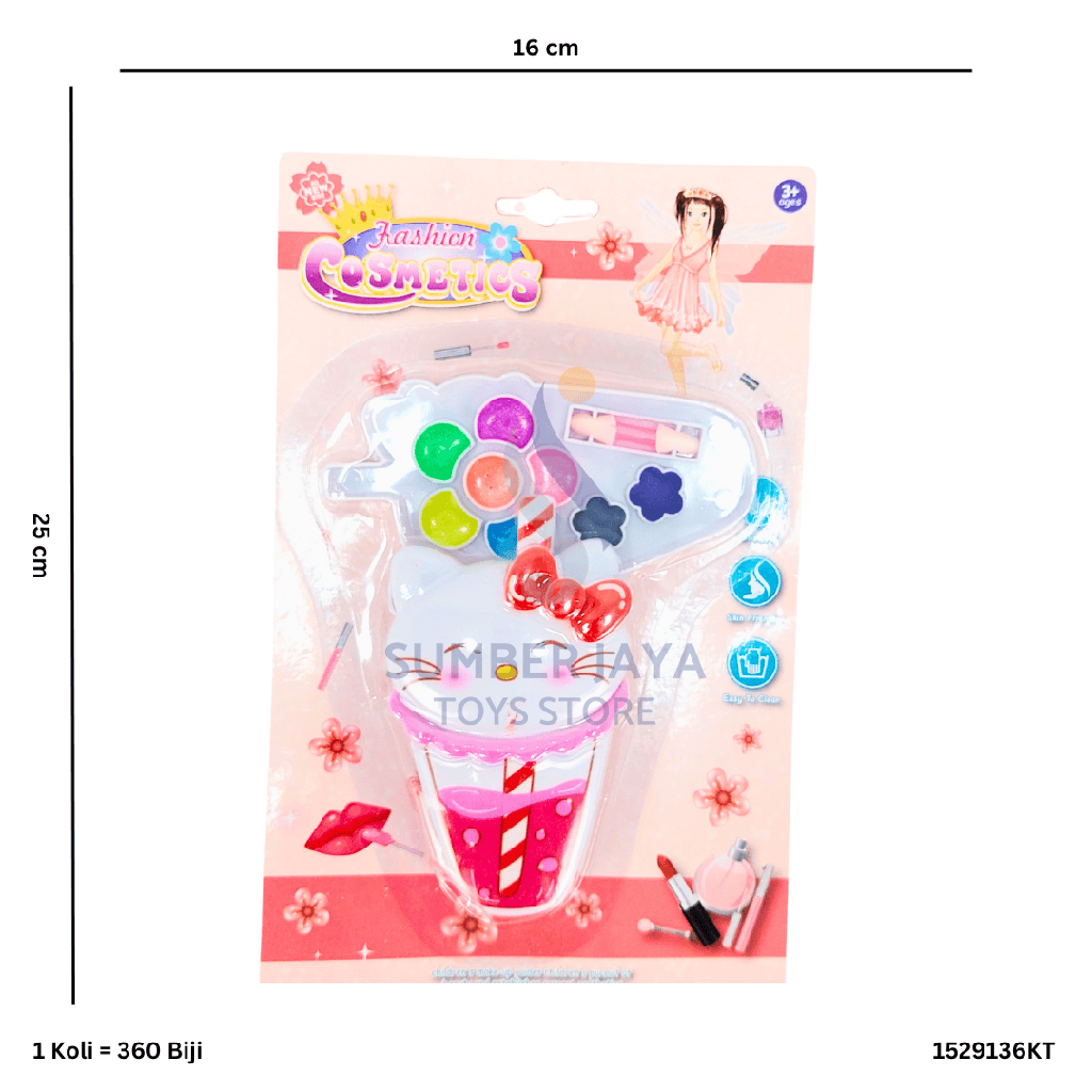 COSMETICS KITTY + DRINK 9136KT