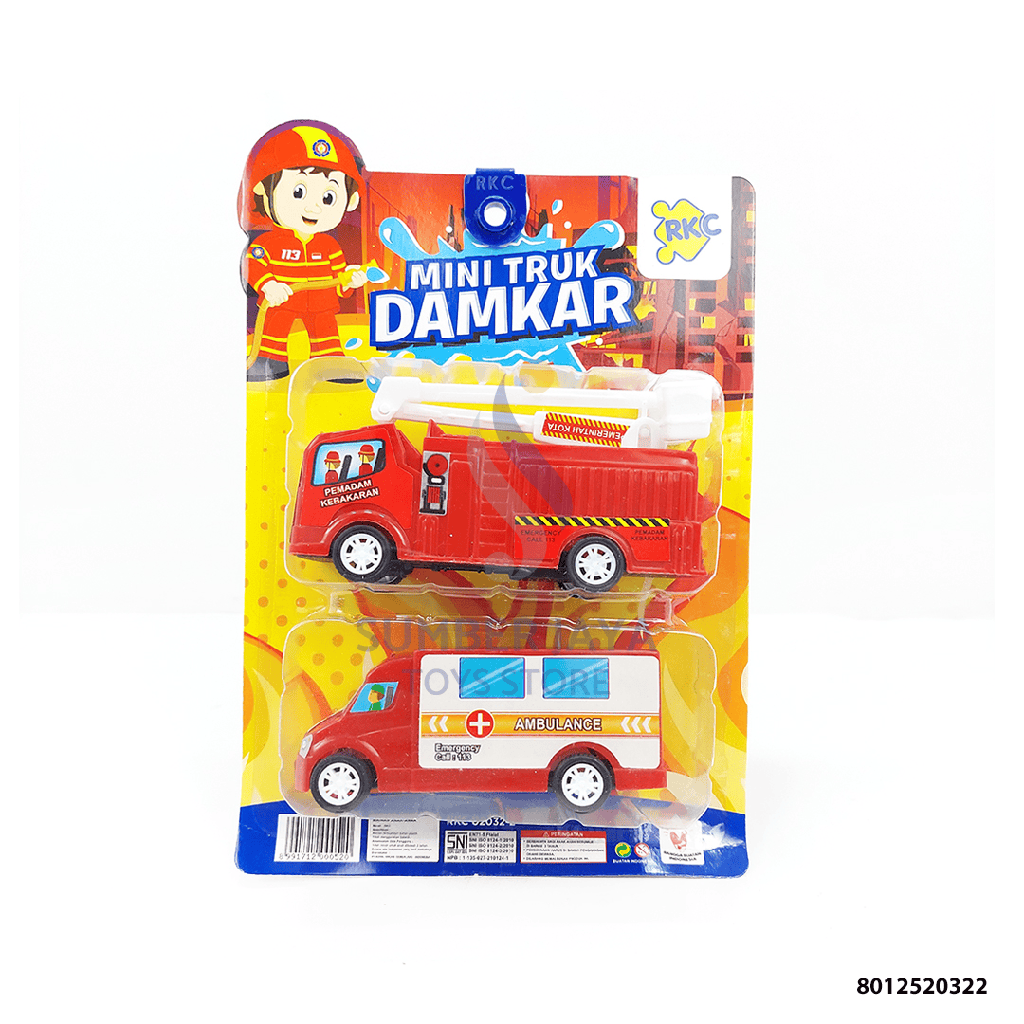 TRUCK DAMKAR 2PCS 20322