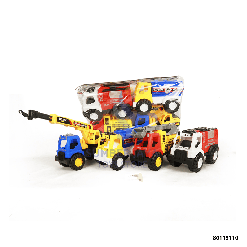 TRUCK PEMADAM SERIES 4PCS 110