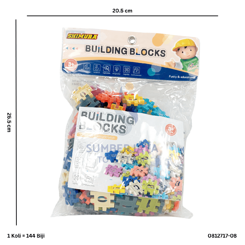 BUILDING BLOCKS 200PC 2717-08