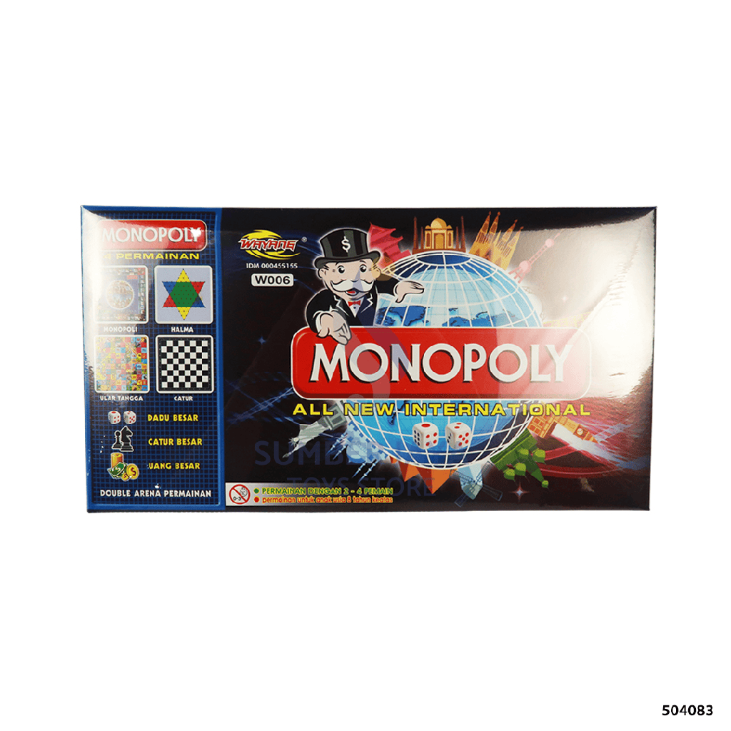MONOPOLI 4IN1 BESAR