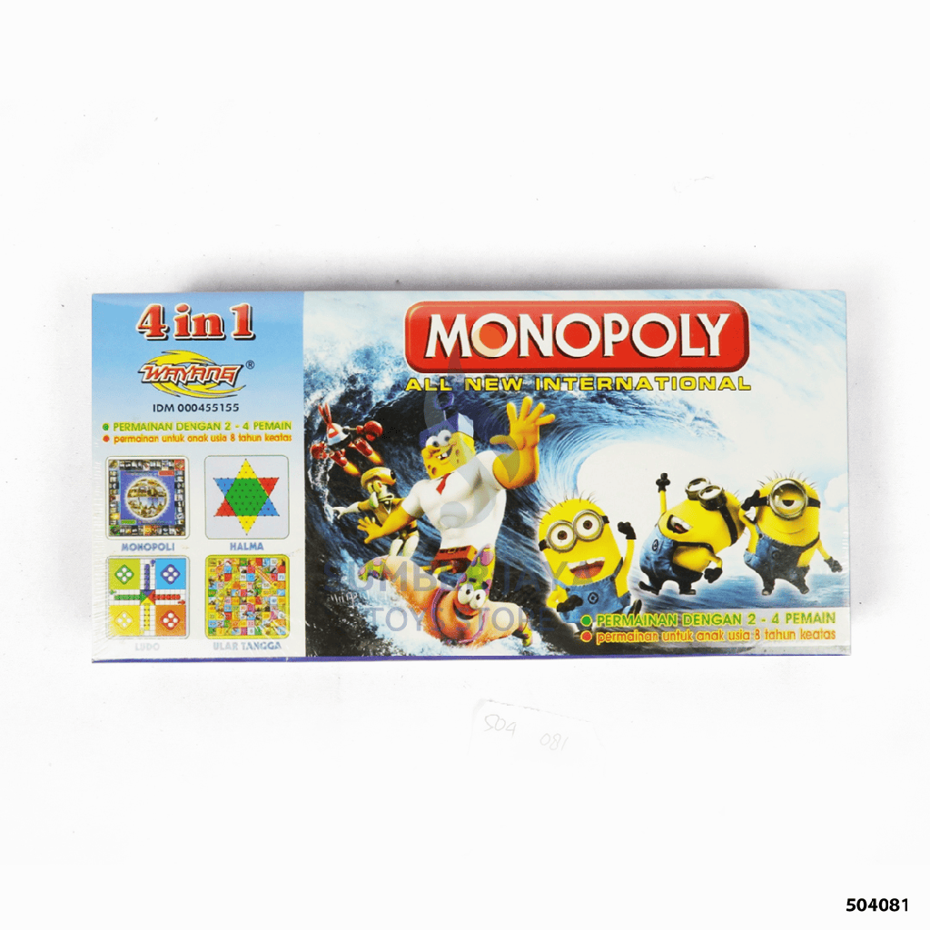 MONOPOLI 4IN1 KECIL