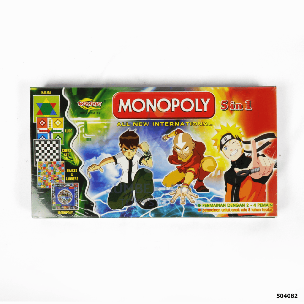 MONOPOLI 5IN1
