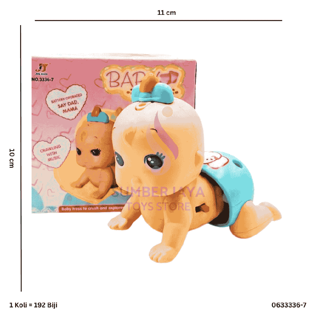 BABY CRAWLING 3336-7