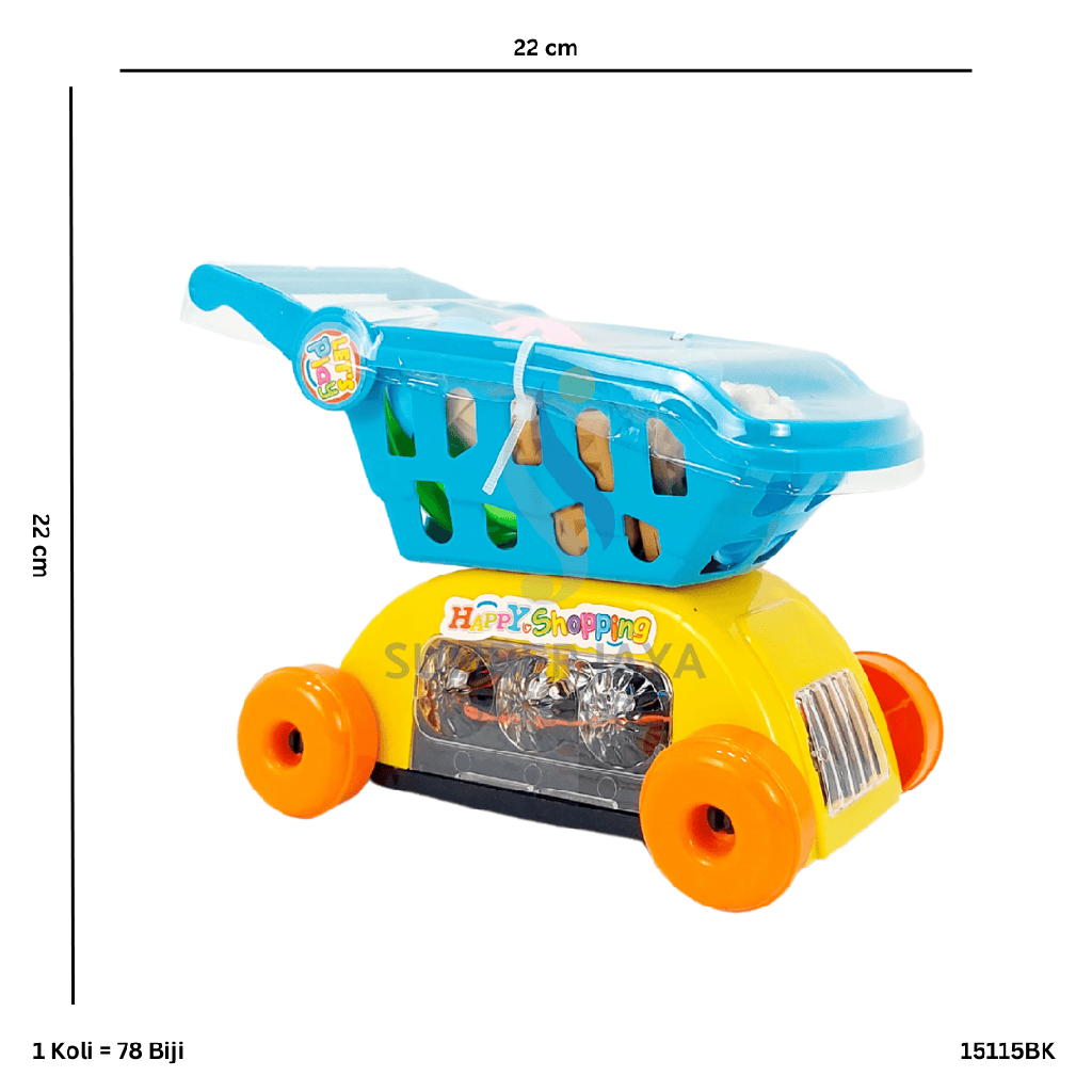 TROLLY BELANJA ISI DESSERT BK 15